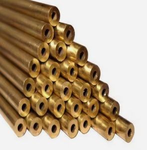 C21000 C22000 Tubo de latón de bronce H59 H62 Tubo de cobre hueco de pared delgada con servicios de soldadura de corte por flexión - Product Image 1