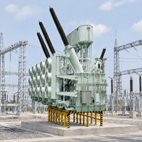Transformateur de puissance ultra haute tension 330 kV 180 MVA-300 MVA triphasé 50/60 Hz à noyau CRGO à faible perte pour l'alimentation des postes de transformation