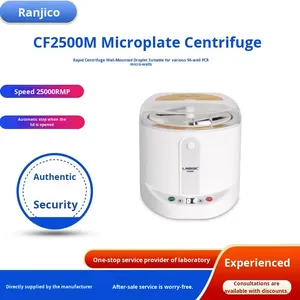 Langeke Microplate Horizontal <span class=keywords><strong>Centrifuge</strong></span> dengan Fungsi Pengatur Waktu Kecepatan Maksimum 25000 RPM untuk Microplate Standar/PCR 96-Well CF2500M - Product Image 6