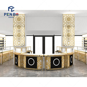 Sang trọng 3D Rendering cho nước hoa cửa hàng thiết kế nội thất LED chiếu sáng trang trí kiosk tầng kế hoạch bố trí cho nước hoa cửa hàng - Product Image 4