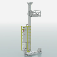 Grúa Apiladora MiniLoad ASRS, Sistemas Automatizados de Almacenamiento y Recuperación para Almacenes, Capacidad de 50 kg para Almacenes Industriales y Fábricas