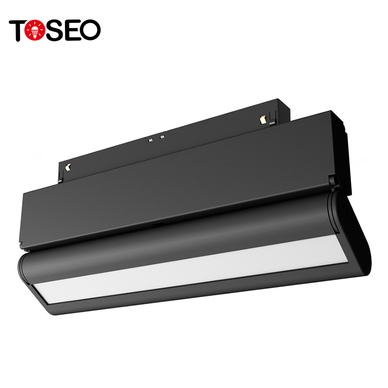 Adjustable Cob Led Spot Magnetic Track Light 48V 12Watt 24° Beam Angle