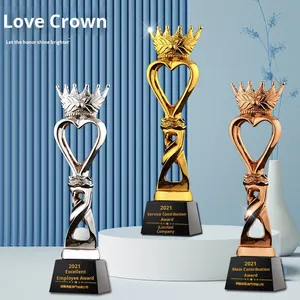 Trofeo in Cristallo a Forma di Corona, Premio Personalizzato, Regalo <span class=keywords><strong>per</strong></span> la Festa della Donna, Creativo ed Elegante <span class=keywords><strong>per</strong></span> Suocera e Nuova Sposa - Product Image 6