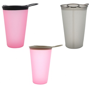 Gobelet en silicone portable résistant aux hautes températures 200/250 ml sans BPA, pliable, pour les sports de plein air, gobelet à eau souple - Product Image 6