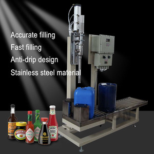 Semi-automatische explosieveilige 1-18L epoxyhars vulmachine met PLC & tandwieloverbrenging voor chemische/drankenapplicaties - Product Image 4