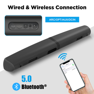 Sistema Home Theater miglior altoparlante <span class=keywords><strong>Soundbar</strong></span> senza fili <span class=keywords><strong>Soundbar</strong></span> Bluetooth <span class=keywords><strong>Soundbar</strong></span> <span class=keywords><strong>per</strong></span> <span class=keywords><strong>TV</strong></span> con arco/ottico/cavo AUX - Product Image 4