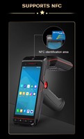 FYJ F9829R 5,5 pulgadas resistente Industrial portátil PDA Android 10 8-Core UHF RFID NFC lector 1D 2D escáner de código de barras con memoria de 4GB