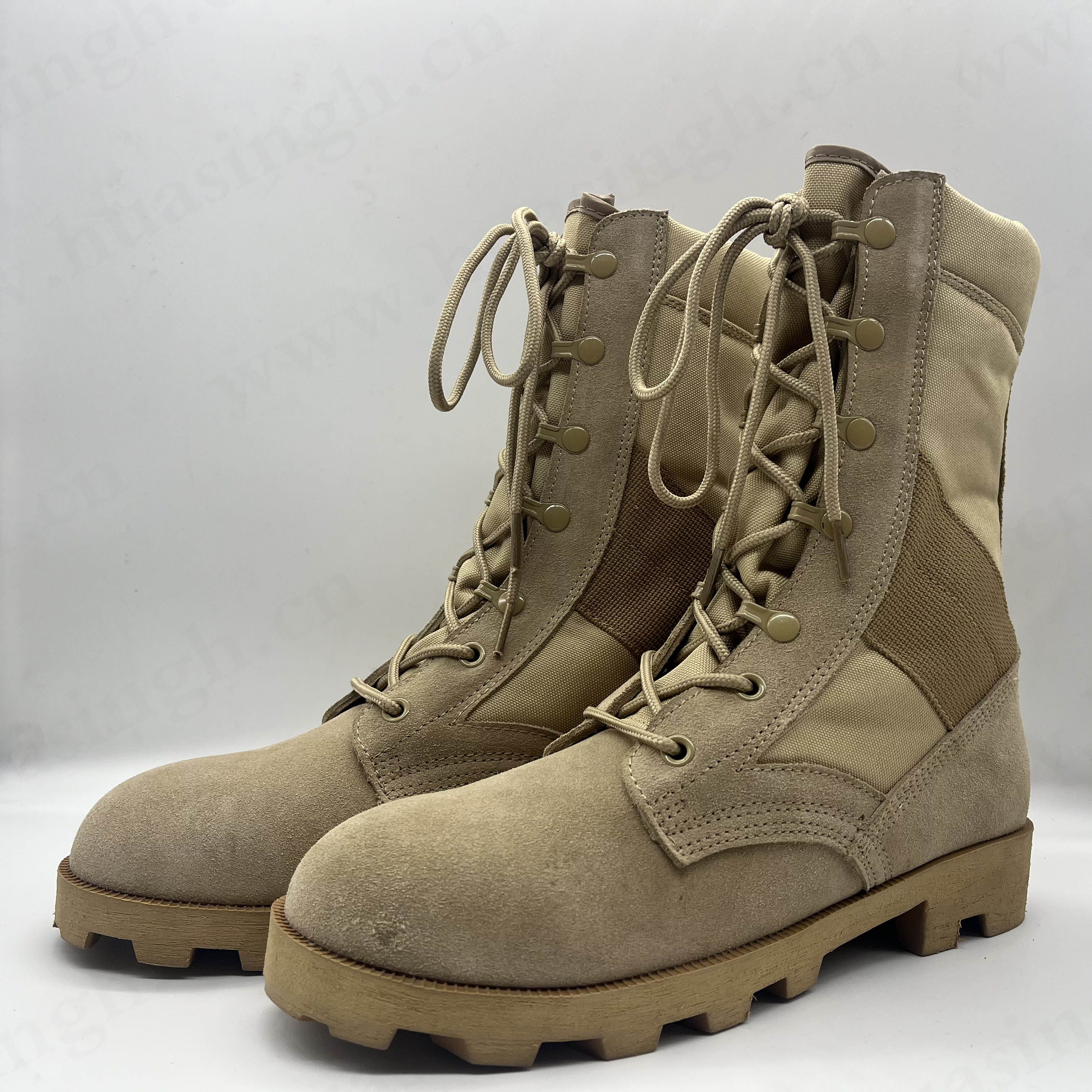 YAX,nice Quality Suede Leather+nylon Fabric Upper ALTAMA Desert