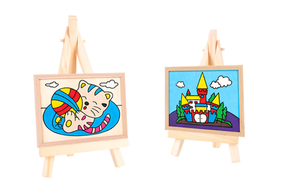 Mini <span class=keywords><strong>Cavalletto</strong></span> <span class=keywords><strong>da</strong></span> <span class=keywords><strong>Tavolo</strong></span> <span class=keywords><strong>per</strong></span> Pittura Artistica <span class=keywords><strong>per</strong></span> Bambini - Product Image 5