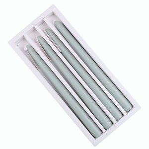 Dài <span class=keywords><strong>Taper</strong></span> Nến Trang Trí Nội Thất Thơm Stick Nến Bán Buôn Thanh Lịch Nhà Thờ Ngày Lễ Cưới 4Pcs Giáng Sinh Màu Xanh Lá Cây Màu Đỏ Đen - Product Image 6