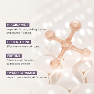Crema per il viso di personalizzazione all'ingrosso con Niacinamide glutatione Peptide e idro Ceramide per idratante e schiarente - Product Image 3