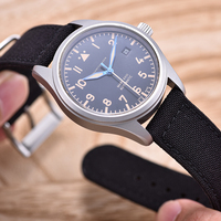 MZDTIMK Bracelet de montre en toile style deux pièces 18mm/20mm/22mm
