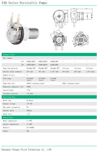 PENGPU 12V डीसी ब्रश मोटर 40mLPM मिनी क्रमिक वृत्तों में सिकुड़नेवाला पंप 24V पानी पंप बीपीटी पाइप के साथ कम कीमत - Product Image 5