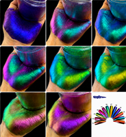 Poudre de pigment super caméléon KingChroma, changement de couleur, résistant à la chaleur, peinture automobile, cosmétique, encre pour cuir, OEM ODM, vente en gros