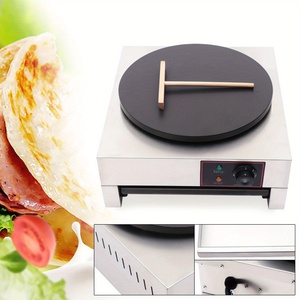 Máquina Comercial para Hacer Crepas en Oferta, Nueva Crepera Rotatoria de 220v para <span class=keywords><strong>Comida</strong></span> Callejera y Hoteles - Product Image 2