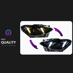 ไฟหน้า SJC F20 รุ่นใหม่ แบบสองสี 6000K DRL พร้อมไฟ Snake Eyes อัตโนมัติ 6V 36W 6000 ลูเมนส์ สำหรับรถยนต์ซีรีย์ 1 รุ่น 116i ปี 12-14 - Product Image 6