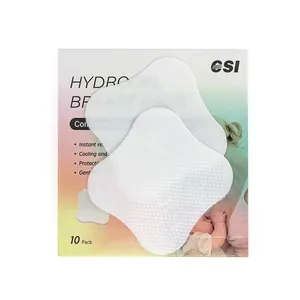 Almohadillas de enfermería calmantes de hidrogel CSI Comfort para amamantar almohadillas de enfriamiento para pezones