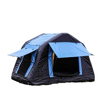 Tente de toit gonflable pour SUV, pliable, 300 cm, tout-terrain, camping quatre saisons, imperméable >3000 mm, Oxford 420D monocouche, T03, 18,5 kg