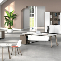 Station de travail moderne pour le personnel, espace de bureau modulaire, poste de travail de bureau modulaire, 2, 4, 6, 8 places, mobilier de bureau, poste de travail de bureau