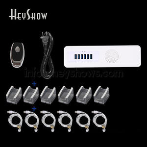 ระบบรักษาความปลอดภัยโทรศัพท์มือถือ4 6 8 10พอร์ต, สัญญาณเตือนกันขโมยพร้อมรีโมตตั้งรูปตัวยูใช้ได้กับโทร<span class=keywords><strong>ศัพท์</strong></span>โฮสต์ - Product Image 3