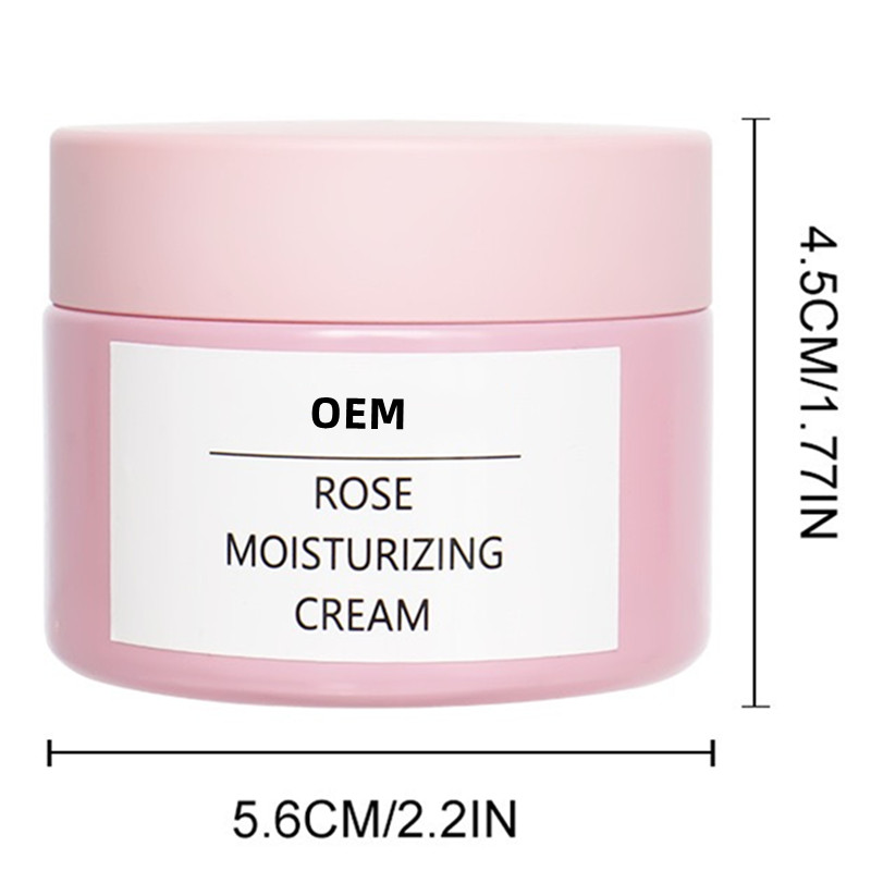 Rose & Hyaluronic Acid Facial Cream - Nourishing Moisturizer