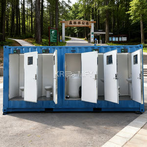 Baño Exterior Personalizado 2025, Remolque de Camping con Baño, Baño de Lujo con Inodoro y Ducha en Venta - Product Image 3