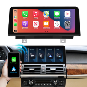 10.25 "/12.3" araba multimedya dokunmatik ekran BMW 5 serisi E60 E61 E63 E90 E91 E92 Wireless sistemi kablosuz Carplay Android oto - Product Image 1