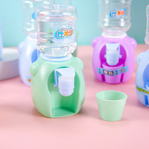 Mini distributeur d'eau en plastique pour enfants, ensemble de jeu de cuisine simulé, pour filles de 2 à 4 ans, distributeur de boissons pour jeu d'imitation - Product Image 2