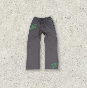 Venta al por mayor de alta calidad 365G hombres 100% algodón transpirable ecológico Casual Streetwear pierna recta holgado cordón de cierre - Product Image 2