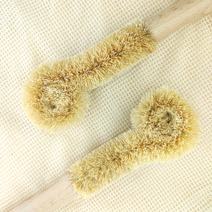 Brosse <span class=keywords><strong>en</strong></span> fibre de coco <span class=keywords><strong>avec</strong></span> manche <span class=keywords><strong>en</strong></span> bois et long manche pour nettoyer les verres - Product Image 5