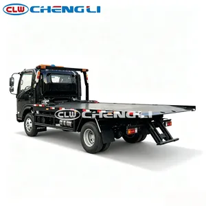 Camion de remorquage à plateau plat 11t, 2 essieux, 3,8m, 4x2, Isuzu, directement de l'usine, pour le dépannage routier - Product Image 5