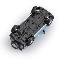 Voiture télécommandée miniature avec caméra FPV à l'échelle 1:64, jouet pour enfants, rechargeable sans fil, Wltoys 6405-C