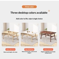 Ensemble de table à manger rectangulaire en bois massif, style minimaliste moderne, pour 4 à 6 personnes, usage domestique et appartement locatif