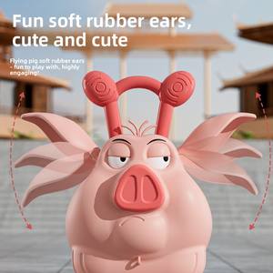 Patinete de Equilibrio para Niños Nezha Flying Pig, Bicicleta de Equilibrio de Cuatro Ruedas, Carro de Derrape Giratorio para Niños de Tres Años que Aprenden a Caminar - Product Image 5