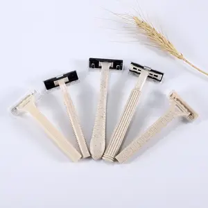Benutzer definierte umwelt freundliche biologisch abbaubare Weizens troh Rasiermesser