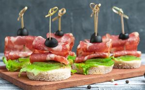 Sinh thái thân thiện với nút khai vị Cocktail chọn thắt nút xiên tre - Product Image 6