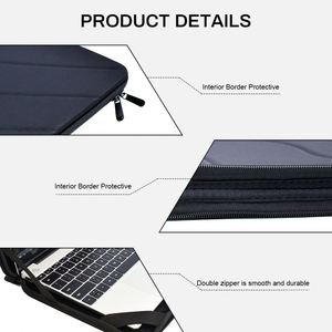 Étui pour ordinateur portable EVA personnalisé unisexe, pochette pour ordinateur portable de 13 pouces, pochette de transport légère, vente en gros, étui rigide pour ordinateur portable EVA - Product Image 5