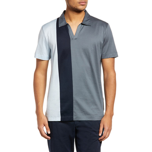 T-shirts de travail de golf surdimensionnés de haute qualité de 180 grammes Logo personnalisé printemps tricoté pour polo maillot sportif pour vêtements de travail - Product Image 4