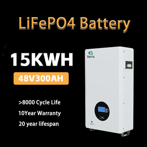Plug-and-play 48V 100AH LiFePO4 tường pin có thể/RS485 thông tin liên lạc thông minh BMS lai năng lượng mặt trời hệ thống UPS sao lưu 6000 + Chu kỳ nhà - Product Image 2