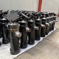 Cylindre de pression d'huile personnalisé télescopique à plusieurs étages en acier inoxydable à force élevée cylindre hydraulique à économie d'énergie marine