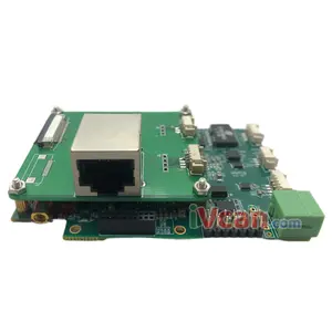 COFDM IP pemancar data video nirkabel, modul jaringan transmisi transparan Ethernet, UDP satu arah