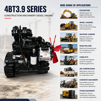 Motor Diésel Turbo CUMS DCEC 4BTA3.9-C125 de 93kW y 2200 RPM, Alto Torque, Potencia Industrial para Maquinaria de Construcción y Excavadoras
