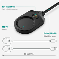 Cargador para Garmin MARQ, Cable de Carga USB-C para Relojes MARQ2 Gen2 Adventurer/Driver/Aviator/Captain/Athlete/Golfer, Adaptador de Cable