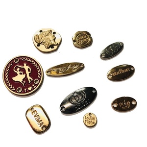 Custom Gold <b>Bag</b> Hardwear <b>Accessories</b> Metal Logo Label Tags for Leather <b>Bag</b> - Product Image 4