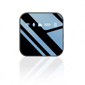 Sistema de Micrófono Lavalier Inalámbrico Profesional de 2.4GHz con Cancelación de Ruido, Emparejamiento Automático, Recargable, Alcance de 100M, para Transmisión en Vivo - Product Image 1