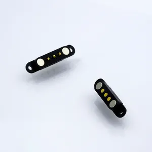 3p Waterproof Connector High Current Magnetic Male And Female Holders Charging Treasure Magnetic POGO PIN Connector Wholesale