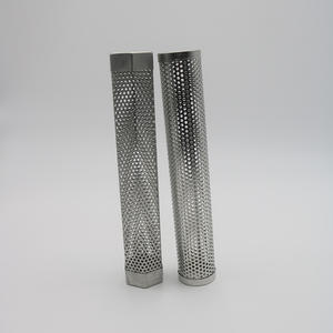 304 дымовая труба для барбекю из нержавеющей стали, бытовой металлический круглый генератор холодного дыма, шестиугольная 6-дюймовая дымовая трубка - Product Image 1