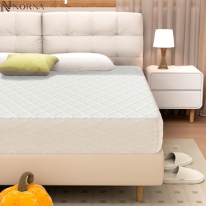 Colchón Norna de Espuma Viscoelástica de Alta Densidad, Cómodo, de 8, 10 y 12 Pulgadas, Tamaño Completo, Colchón Comprimido Suave <span class=keywords><strong>en</strong></span> Caja, <span class=keywords><strong>Cama</strong></span> Queen - Product Image 1
