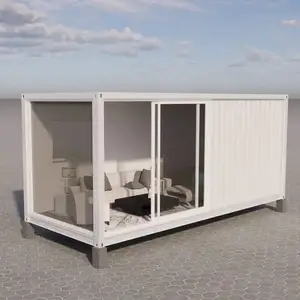 Long service life garden sheds 20ft container house living container house storage warehouse home
