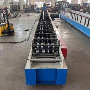 Unité de formage automatique de cadres de porte double en U en acier inoxydable de qualité industrielle avec PLC, roulement et moteur - Product Image 4